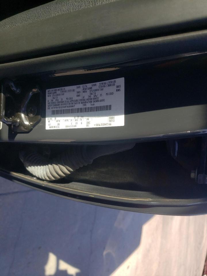 Photo 10 from auction – 2017 FORD F150 SUPER with VIN 1FTFW1EG1HFA50967