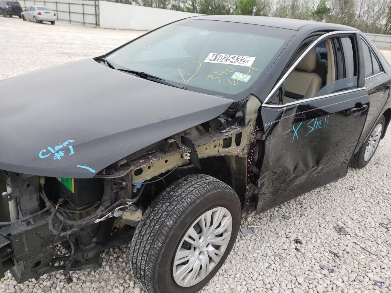 Photo 9 from auction – 2014 TOYOTA CAMRY L with VIN 4T4BF1FK2ER340614