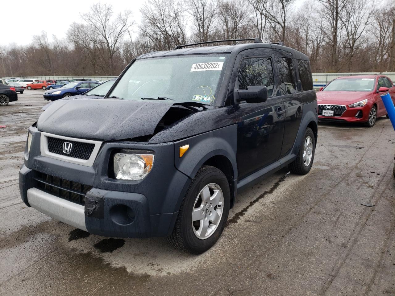 Фото 2 с аукциона – 2005 HONDA ELEMENT EX с VIN 5J6YH28645L006707