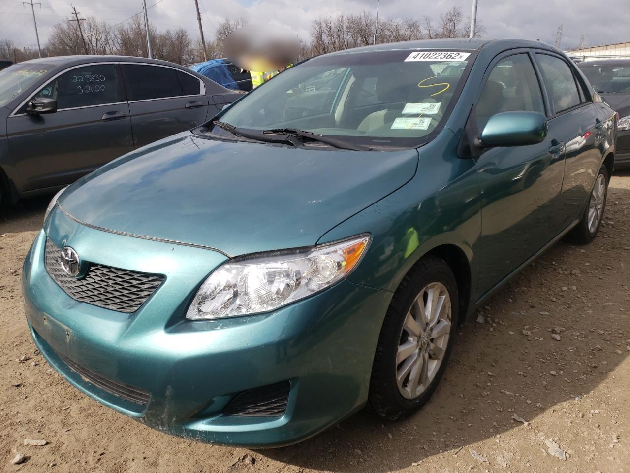 Photo 2 from auction – 2009 TOYOTA COROLLA BA with VIN JTDBL40EX99044034