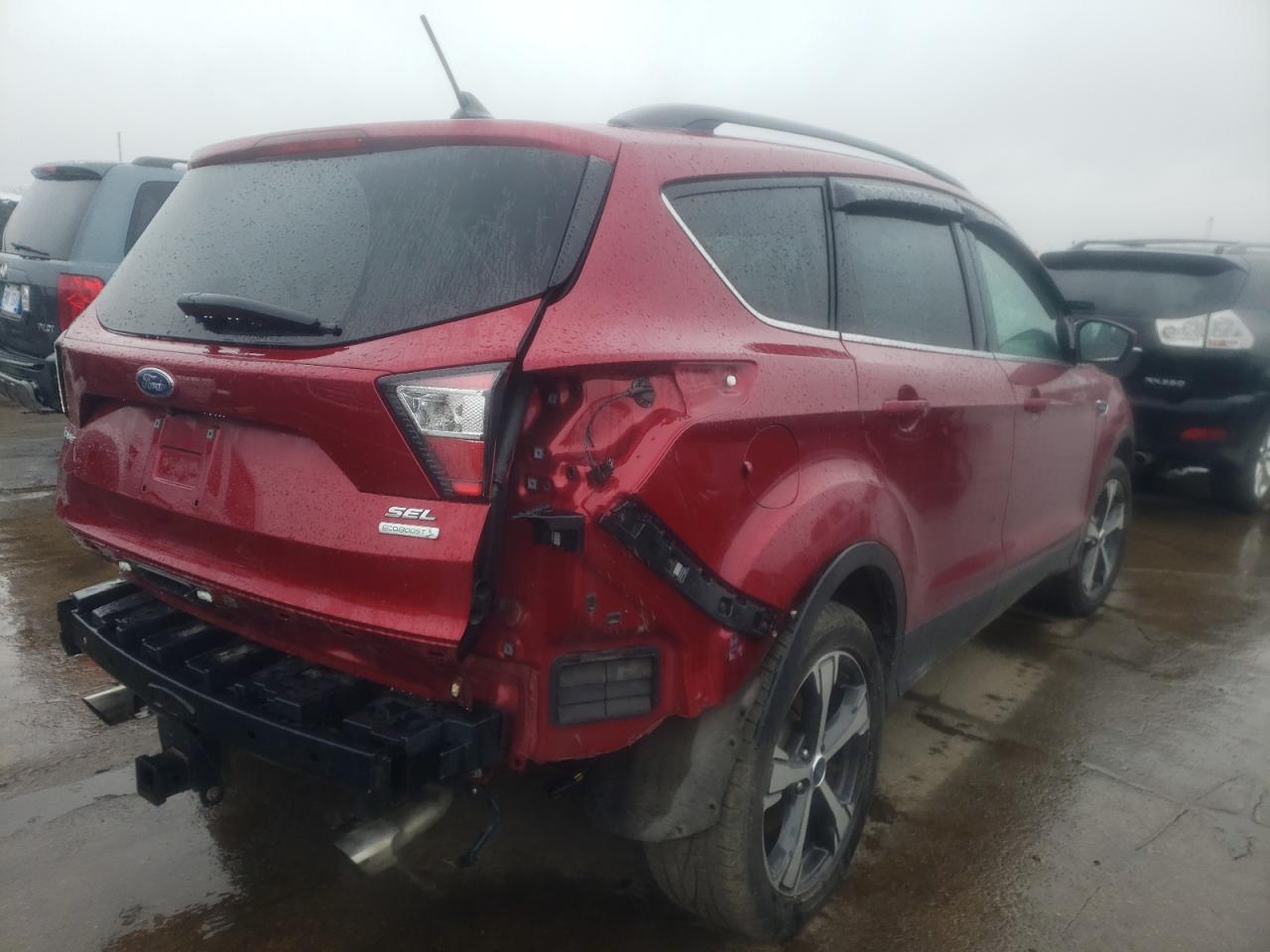 Photo 4 from auction – 2018 FORD ESCAPE SEL with VIN 1FMCU0HD0JUA21526