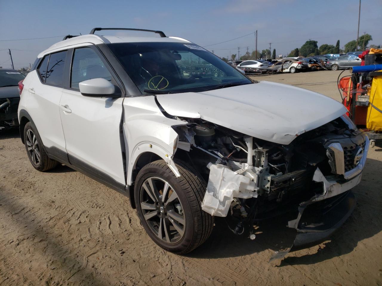 NISSAN KICKS S 2019 with VIN 3N1CP5CU2KL506846 - Photo from auction