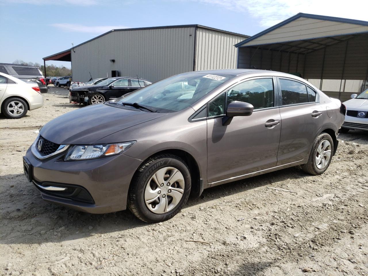 Photo 2 from auction – 2015 HONDA CIVIC LX with VIN 19XFB2F59FE015289