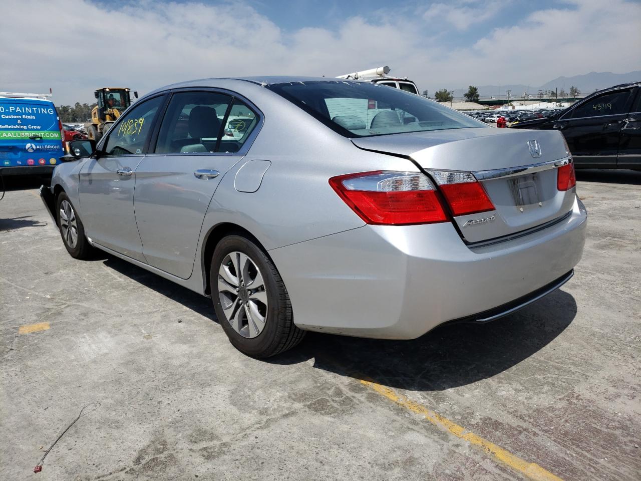 Photo 3 from auction – 2014 HONDA ACCORD LX with VIN 1HGCR2F35EA065851
