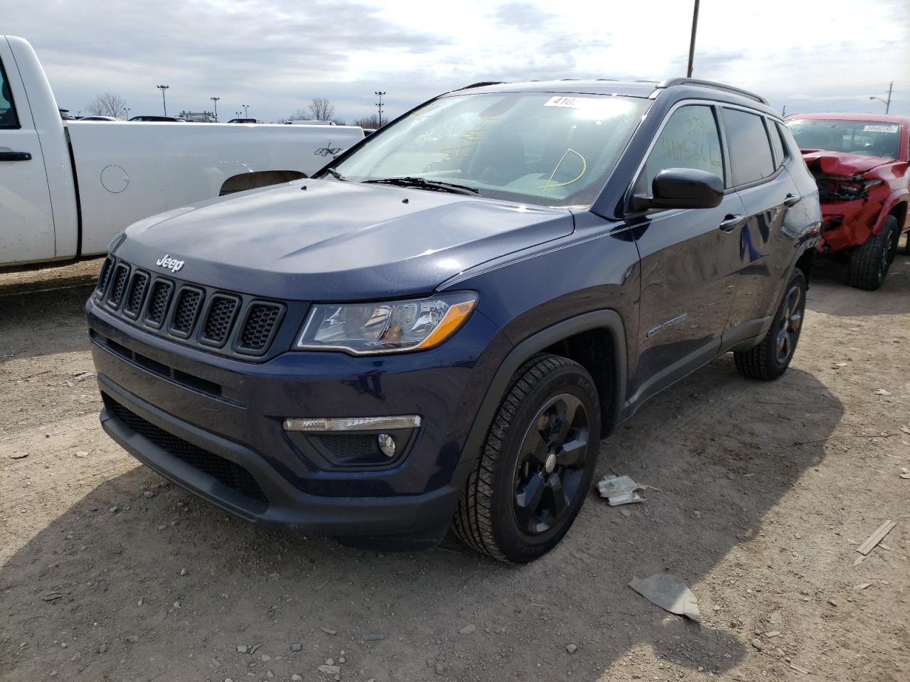 Photo 2 from auction – 2019 JEEP COMPASS LA with VIN 3C4NJDBBXKT641381