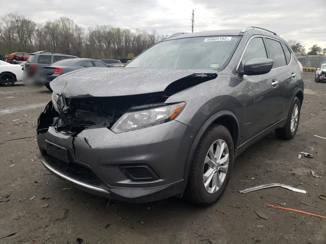 Photo 2 from auction – 2015 NISSAN ROGUE S with VIN KNMAT2MT5FP559054