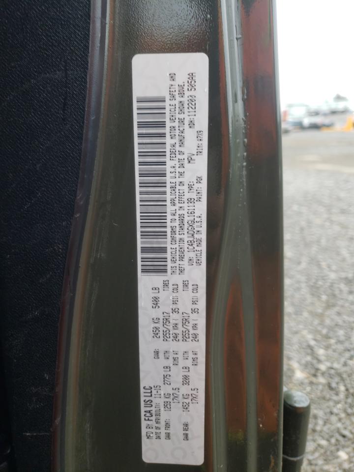 Photo 10 from auction – 2016 JEEP WRANGLER U with VIN 1C4BJWDGXGL161139