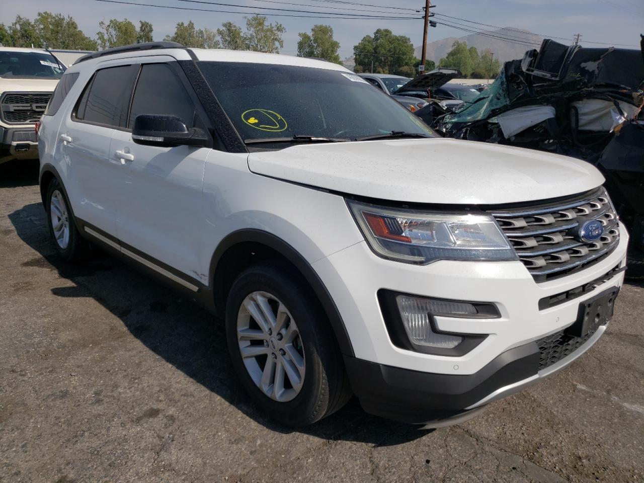 FORD EXPLORER X 2017 with VIN 1FM5K7D8XHGC61921 - Photo from auction