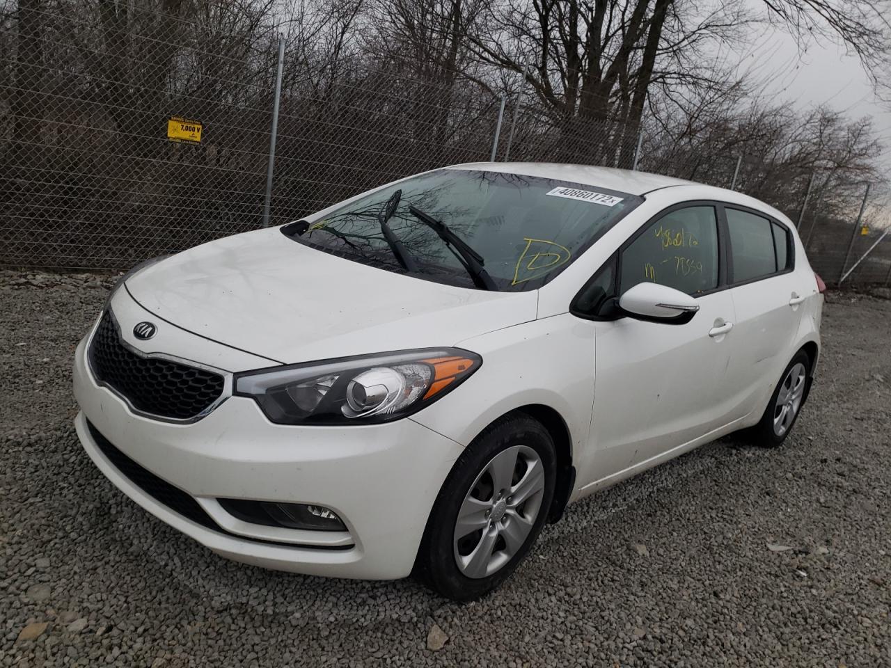 Photo 2 from auction – 2016 KIA FORTE LX with VIN KNAFK5A89G5648470