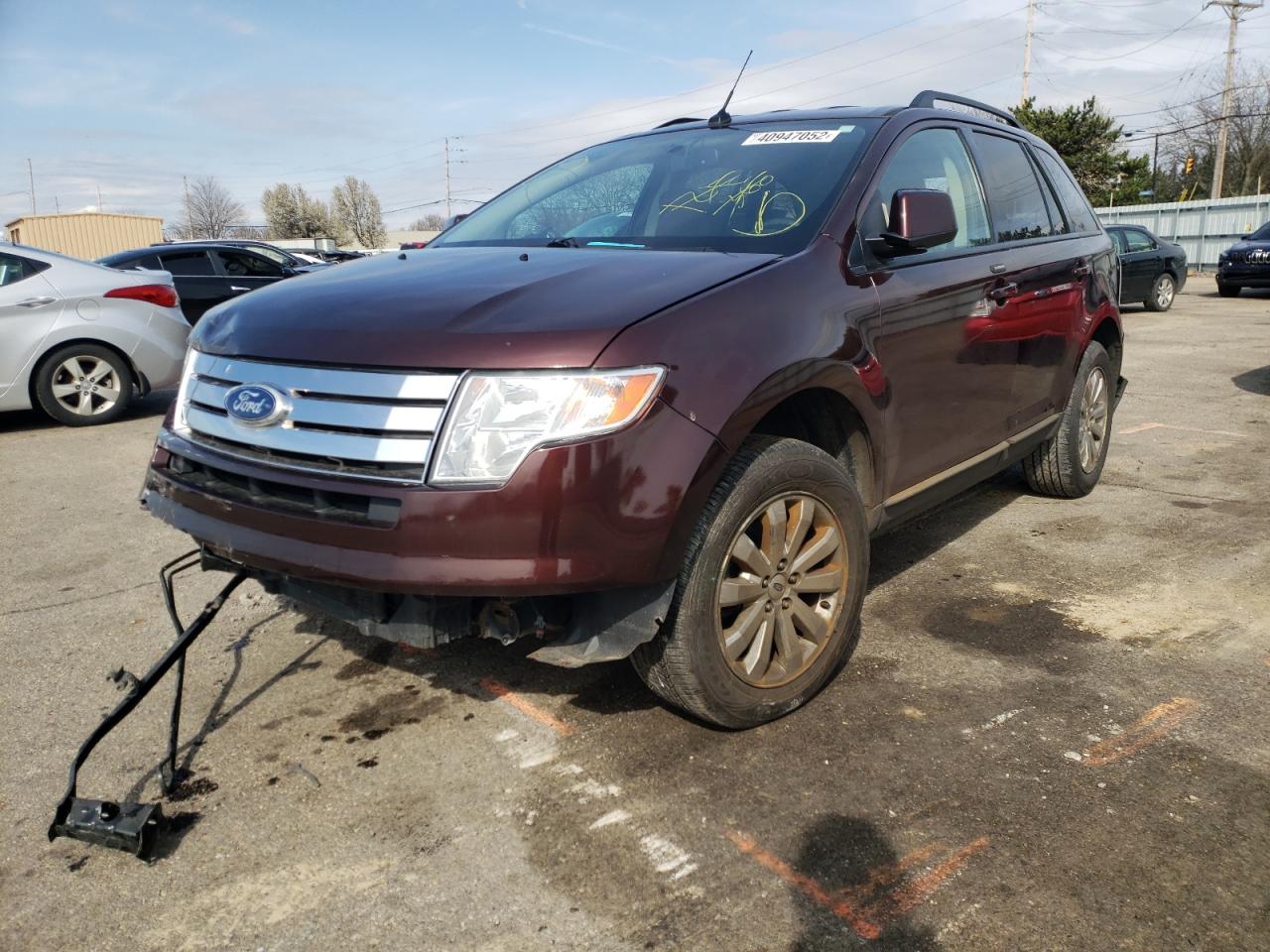 Photo 2 from auction – 2010 FORD EDGE SEL with VIN 2FMDK3JC1ABB73026