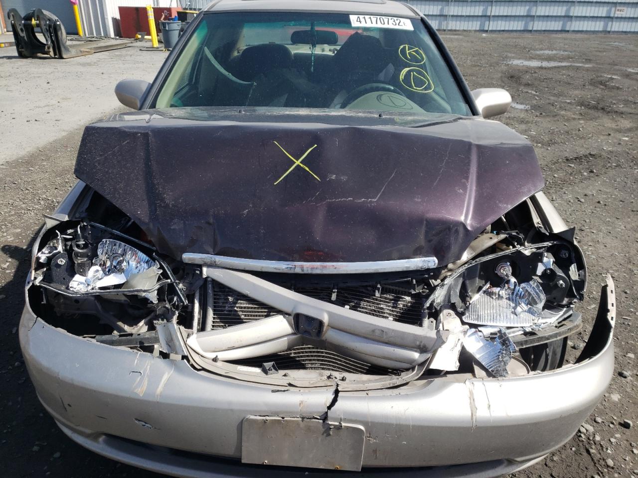 Photo 7 from auction – 2002 HONDA CIVIC EX with VIN 2HGES26832H567571