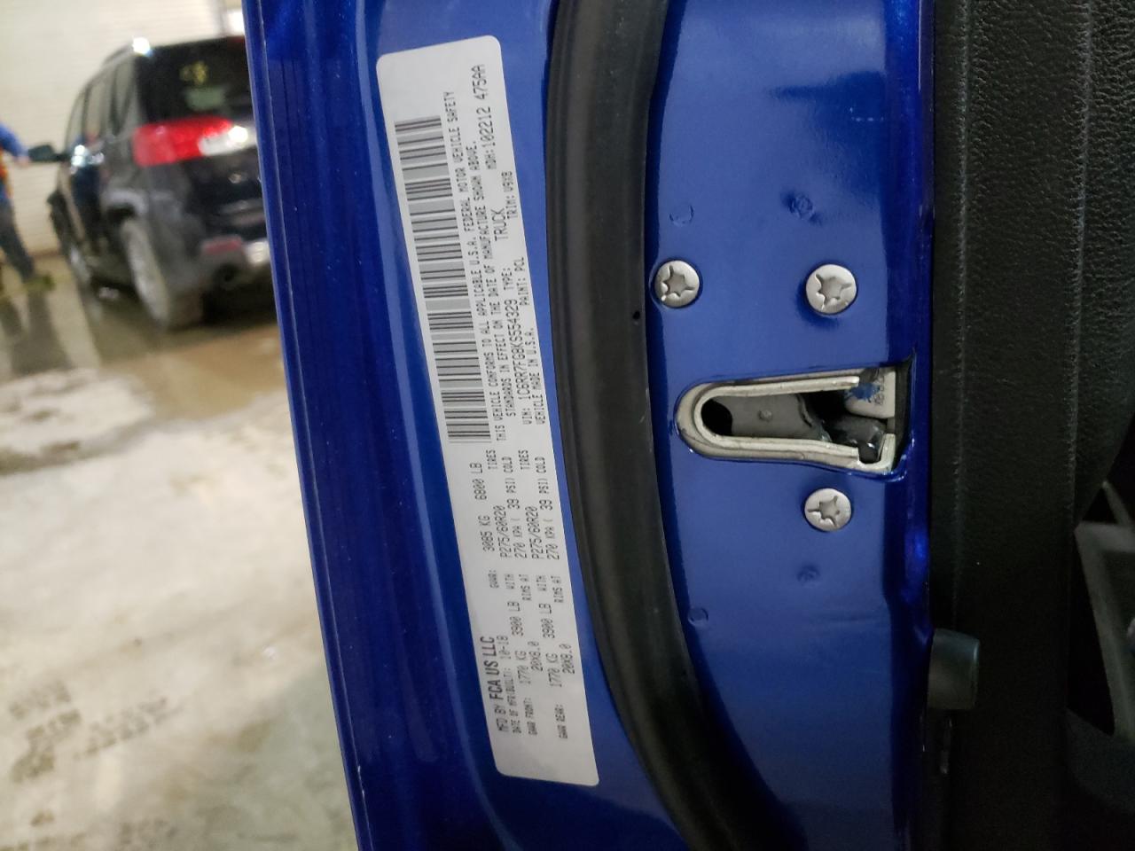 Photo 10 from auction – 2019 RAM 1500 CLASS with VIN 1C6RR7FG8KS554329