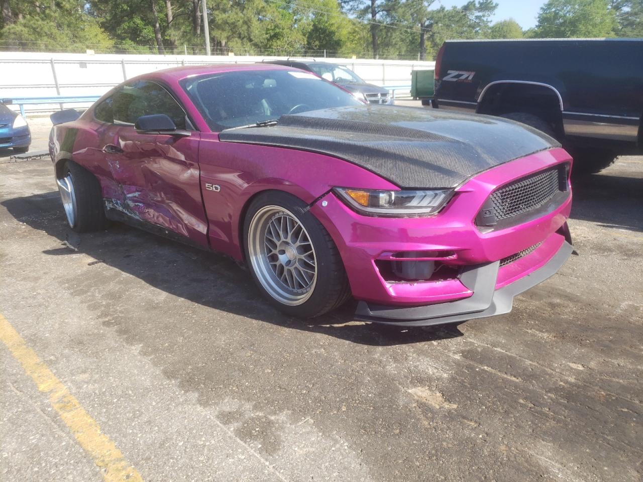 FORD MUSTANG GT 2015 with VIN 1FA6P8CF4F5379736 - Photo from auction