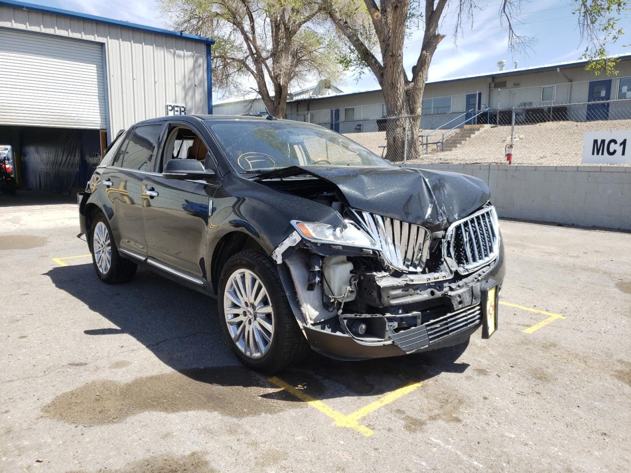 LINCOLN MKX 2013 with VIN 2LMDJ8JKXDBL20072 - Photo from auction