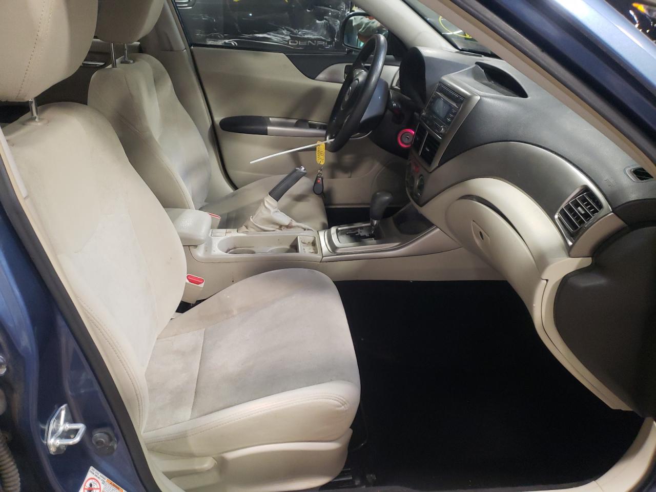 Zdjęcie 5 z aukcji – 2009 SUBARU IMPREZA 2. z VIN JF1GH61619H813249