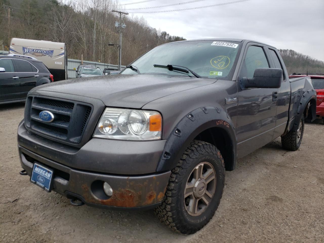 Photo 2 from auction – 2008 FORD F150 with VIN 1FTRX14W98FB28169