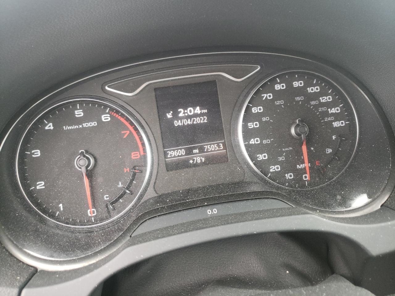 Photo 8 from auction – 2015 AUDI A3 PREMIUM with VIN WAU3FLFF9F1096977