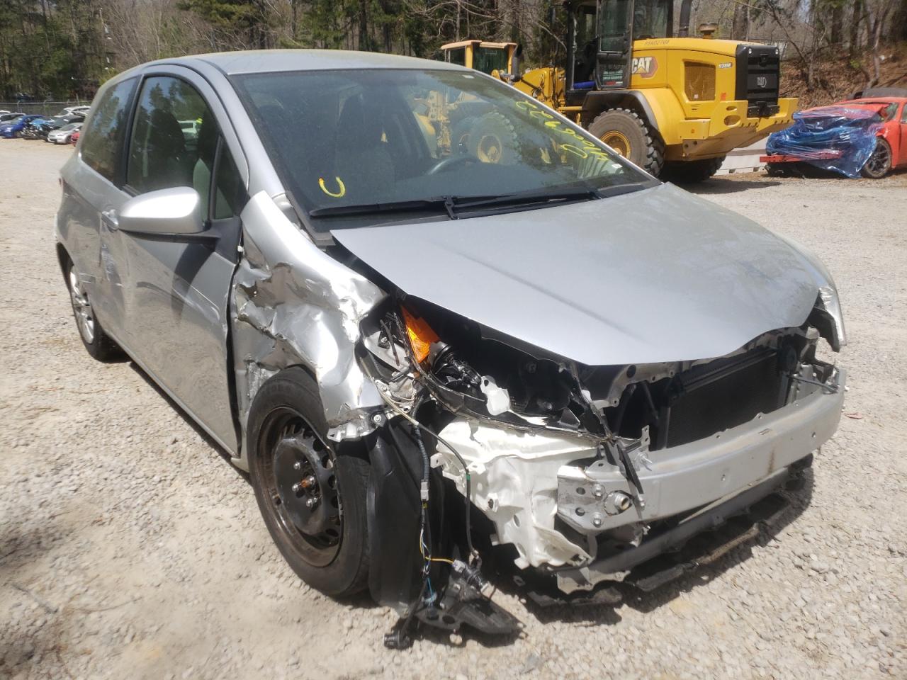 TOYOTA YARIS 2012 with VIN JTDJTUD36CD506176 - Photo from auction
