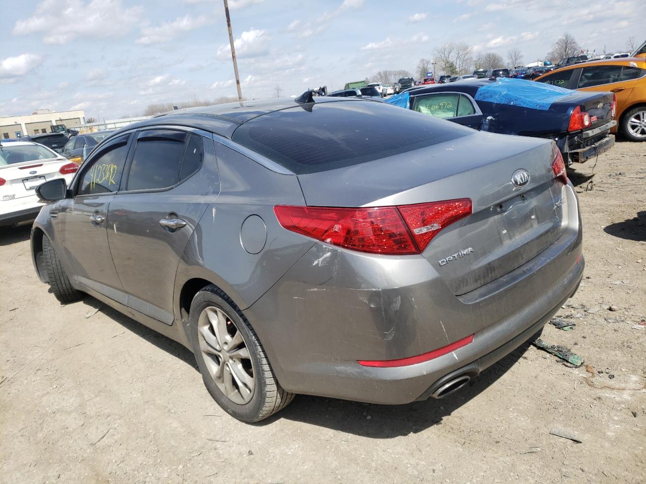 Photo 3 from auction – 2013 KIA OPTIMA EX with VIN 5XXGN4A78DG105165