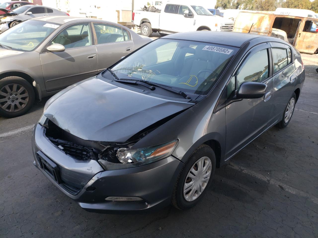 Photo 2 from auction – 2011 HONDA INSIGHT with VIN JHMZE2H33BS012796