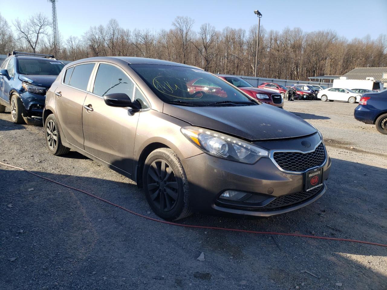 KIA FORTE EX 2014 con VIN KNAFX5A85E5246248 - Foto de la subasta