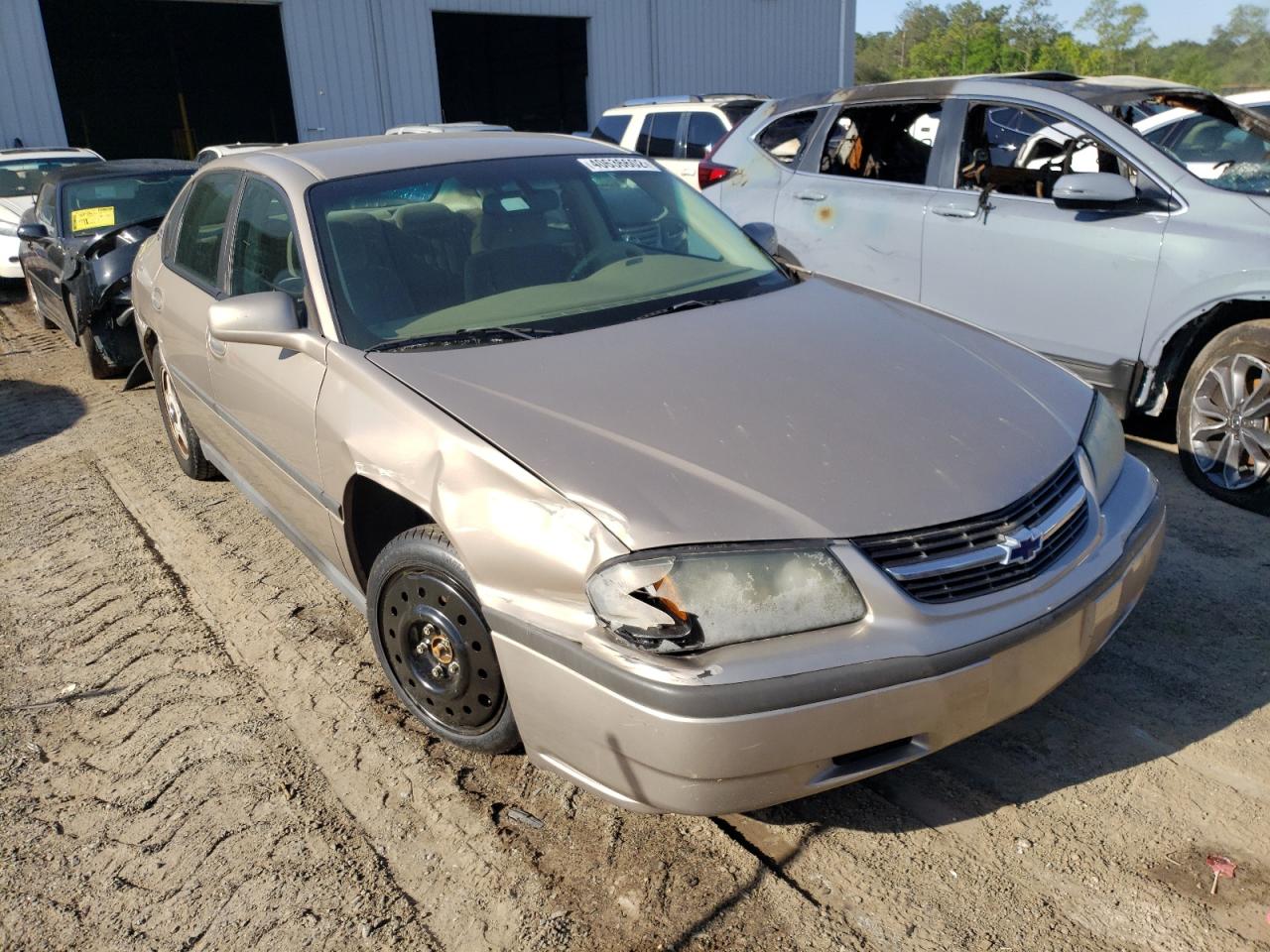 CHEVROLET IMPALA 2003 with VIN 2G1WF52K439255256 - Photo from auction
