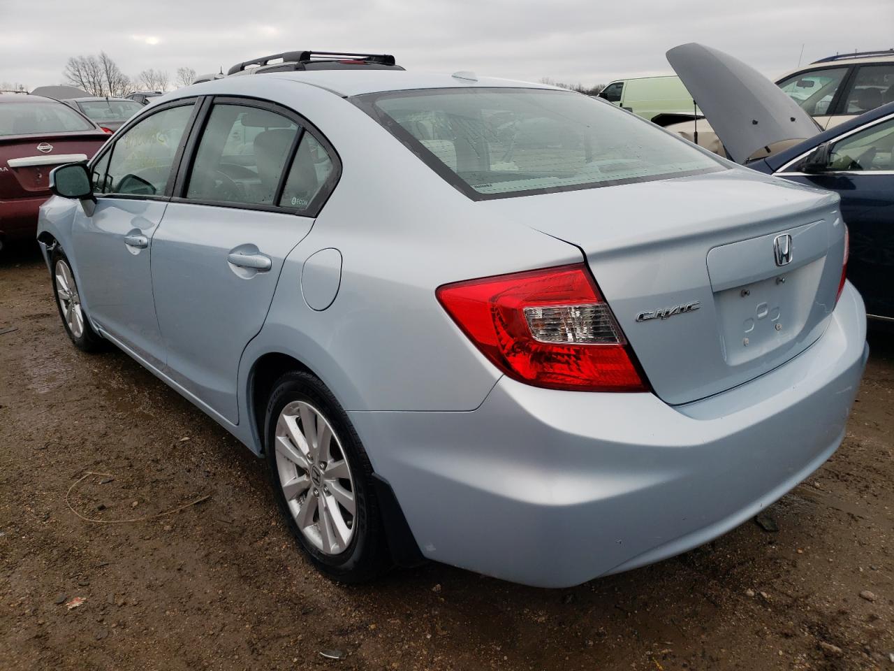 Photo 3 from auction – 2012 HONDA CIVIC EX with VIN 2HGFB2F80CH536803
