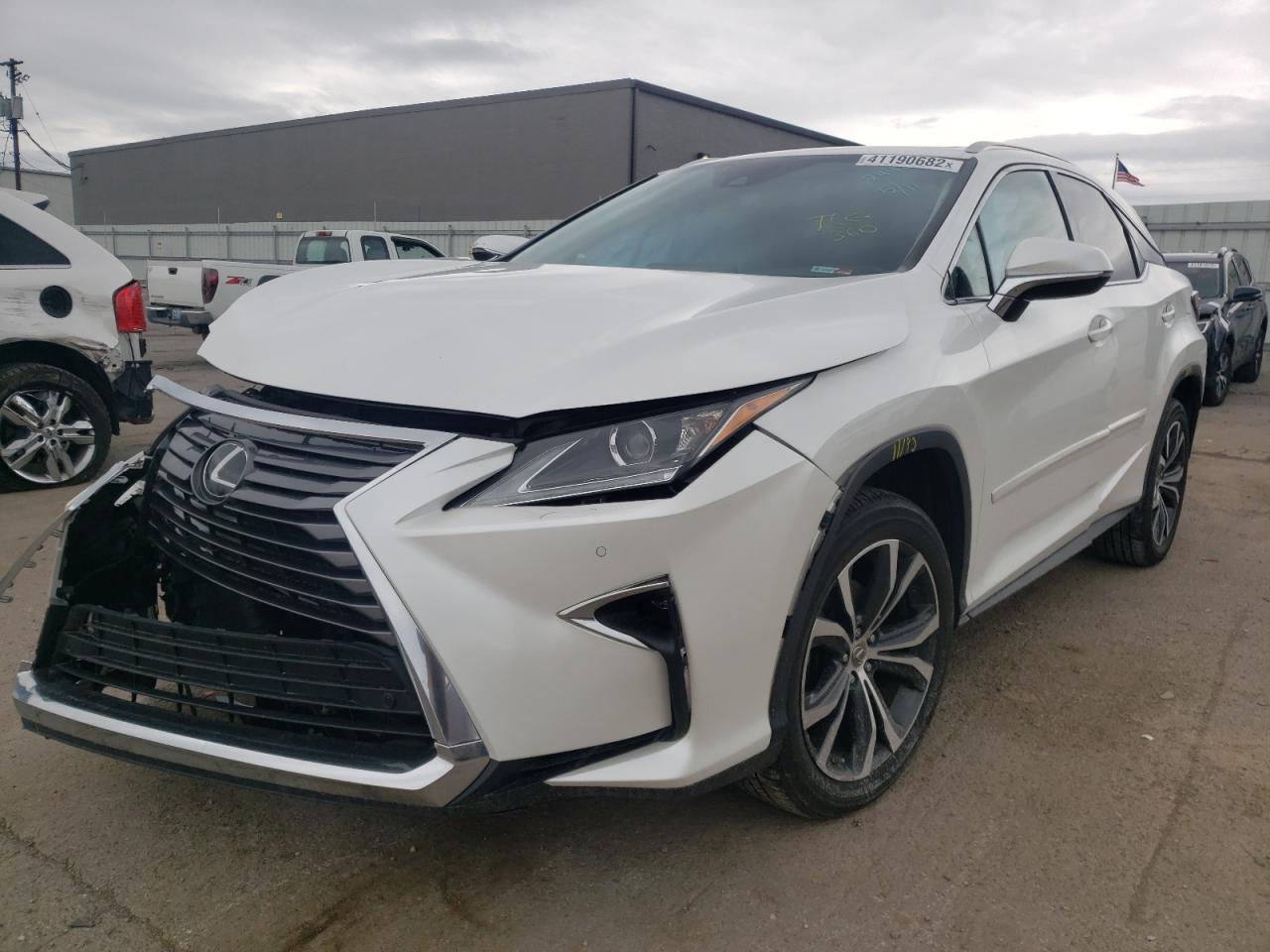 Photo 2 from auction – 2017 LEXUS RX 350 BAS with VIN JTJBZMCA8H2022447