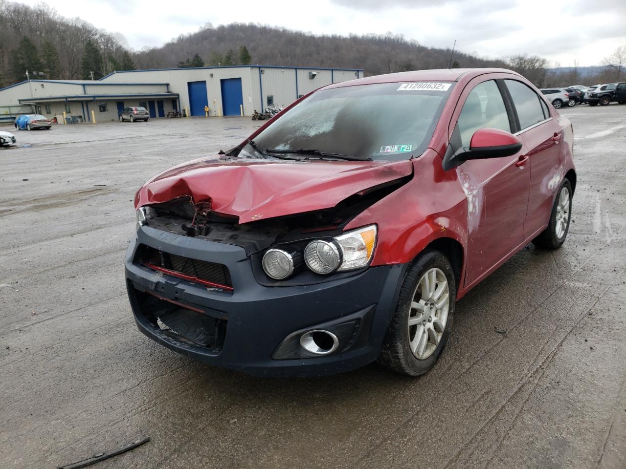 Photo 2 from auction – 2013 CHEVROLET SONIC LT with VIN 1G1JC5SG9D4193050