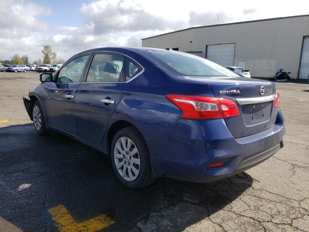 Photo 3 from auction – 2017 NISSAN SENTRA with VIN 3N1AB7AP1HY387195