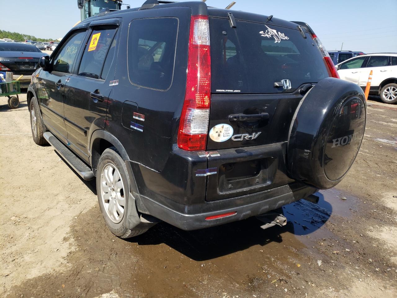 Photo 3 from auction – 2005 HONDA CR-V SE with VIN JHLRD78945C019084