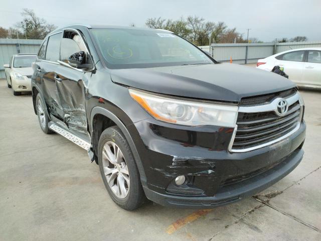 TOYOTA HIGHLANDER 2015 with VIN 5TDKKRFH2FS046620 - Photo from auction