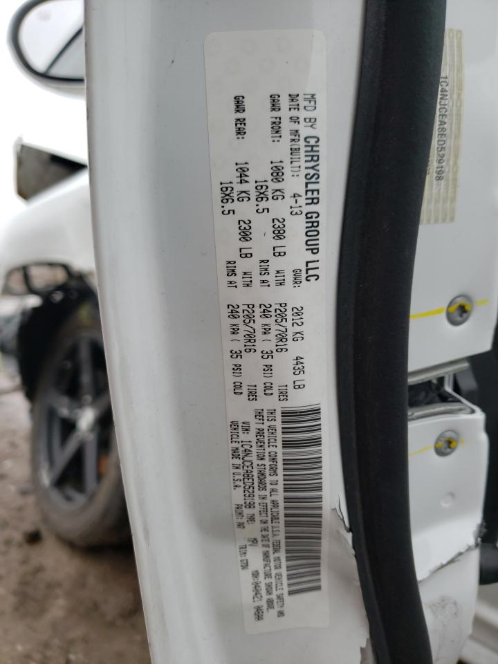 Photo 10 from auction – 2014 JEEP COMPASS LA with VIN 1C4NJCEA8ED529198