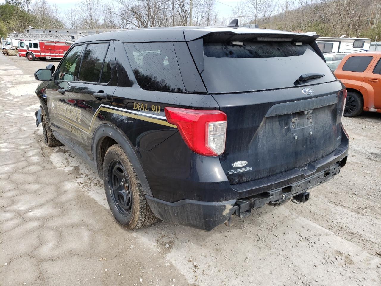 Photo 3 from auction – 2021 FORD EXPLORER P with VIN 1FM5K8AB2MGA96351