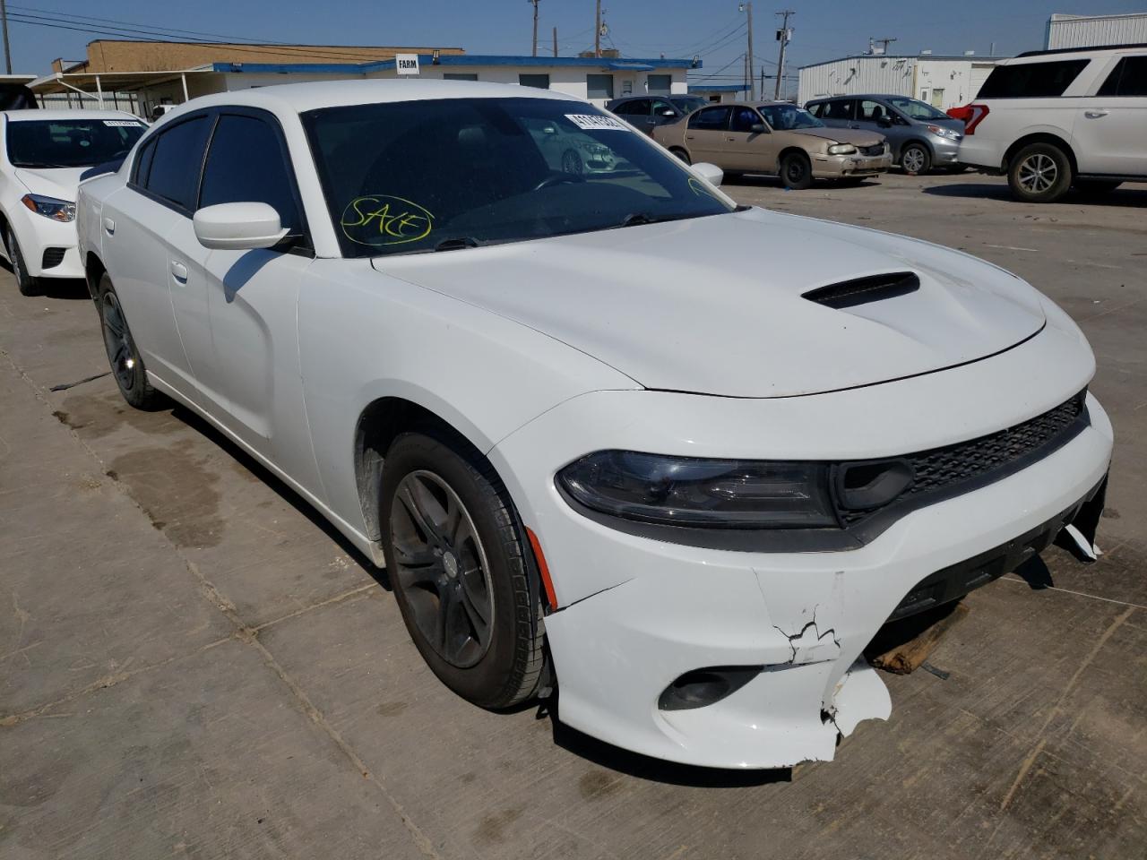 DODGE CHARGER SX 2018 with VIN 2C3CDXBGXJH169965 - Photo from auction