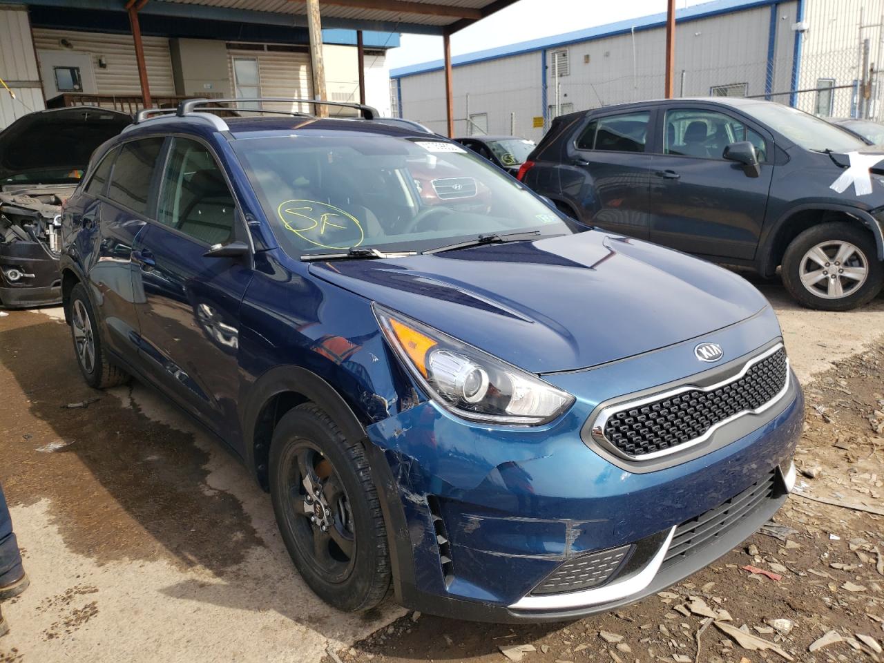 KIA NIRO FE 2019 with VIN KNDCB3LCXK5264329 - Photo from auction