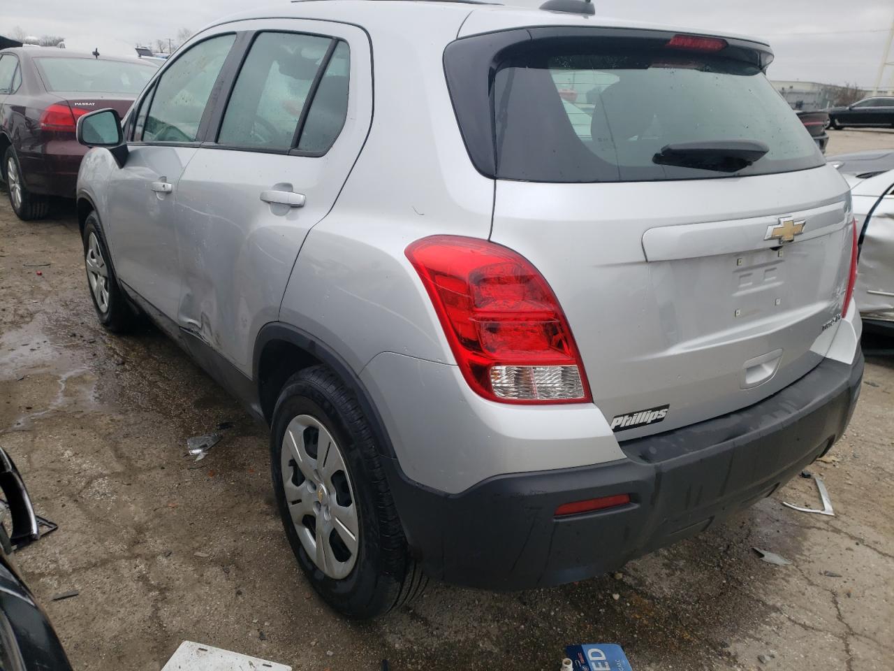 Photo 3 from auction – 2016 CHEVROLET TRAX LS with VIN KL7CJKSBXGB629622