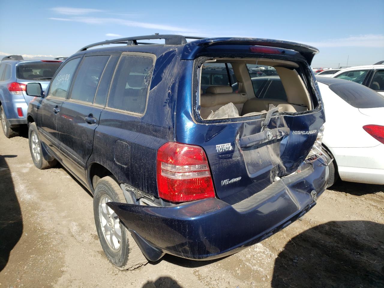 Photo 3 from auction – 2003 TOYOTA HIGHLANDER with VIN JTEHF21A230131726