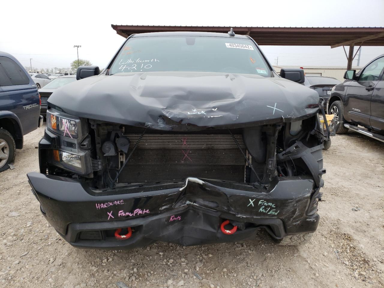 Photo 9 from auction – 2020 CHEVROLET SILVERADO with VIN 3GCPYCEF4LG436677