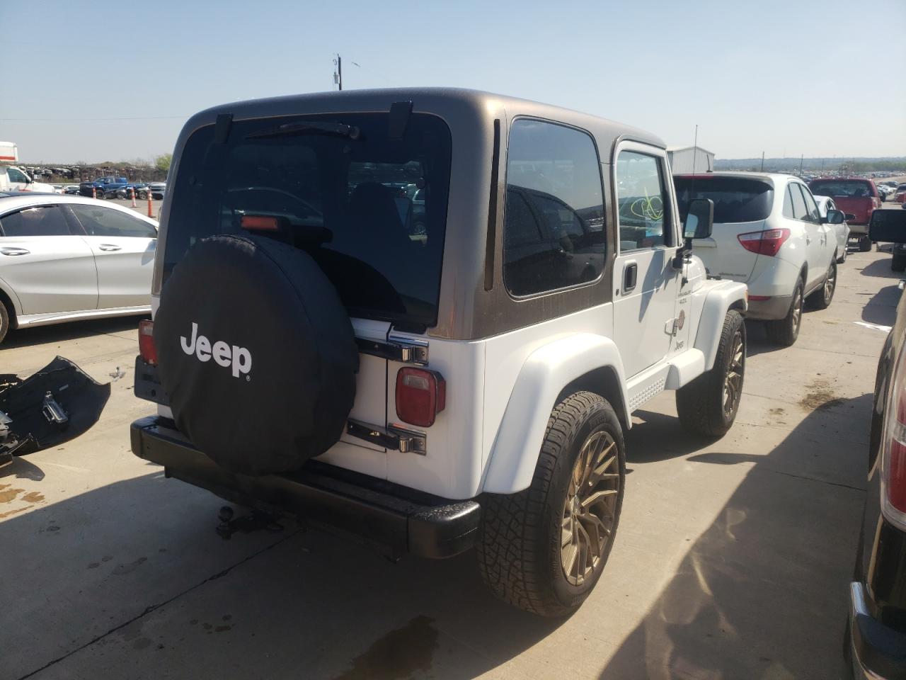 Photo 4 from auction – 2000 JEEP WRANGLER / with VIN 1J4FA59SXYP749328