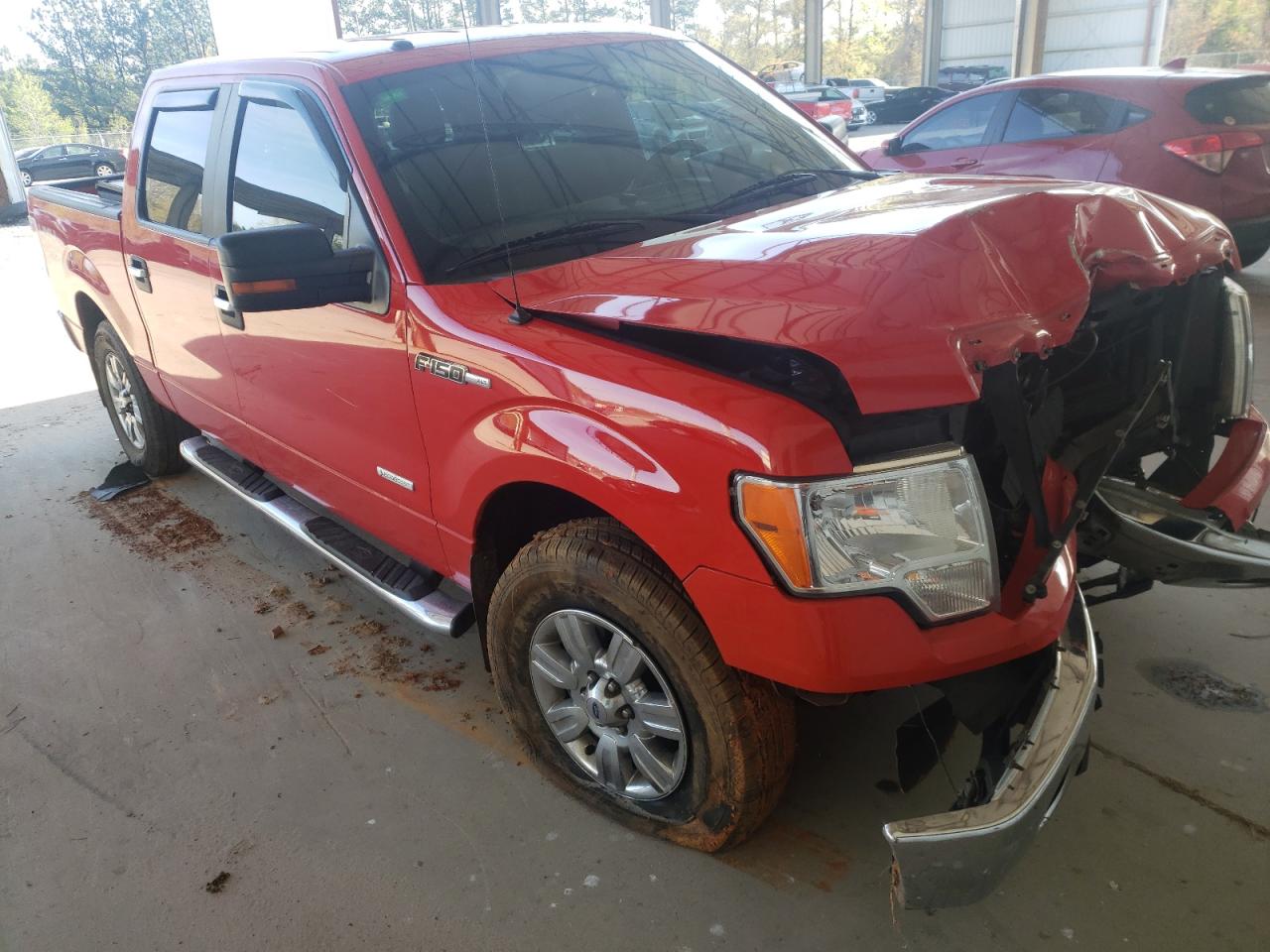 FORD F150 SUPER 2011 with VIN 1FTFW1ET7BFB68106 - Photo from auction