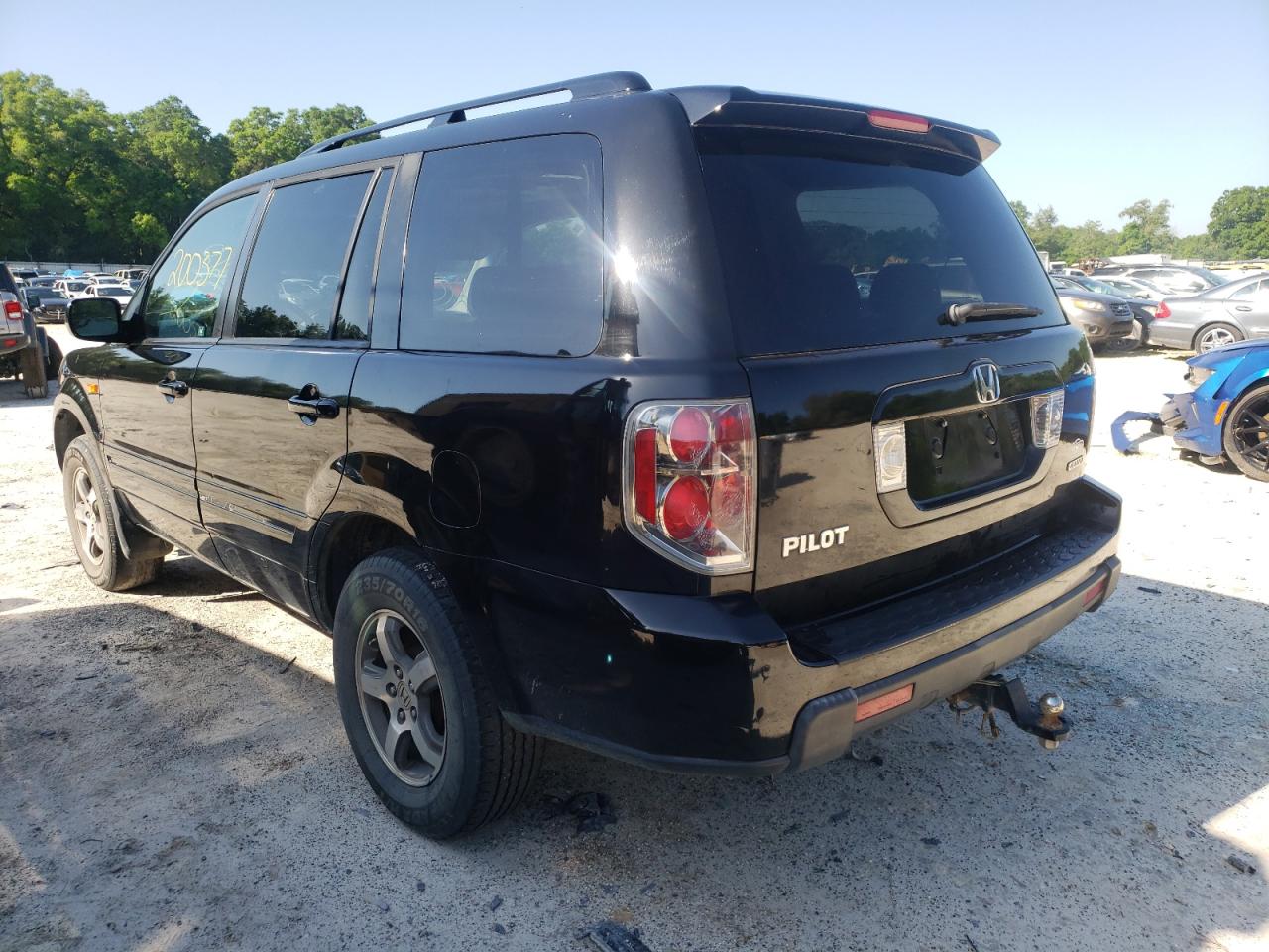 Photo 3 from auction – 2008 HONDA PILOT SE with VIN 5FNYF18388B007801