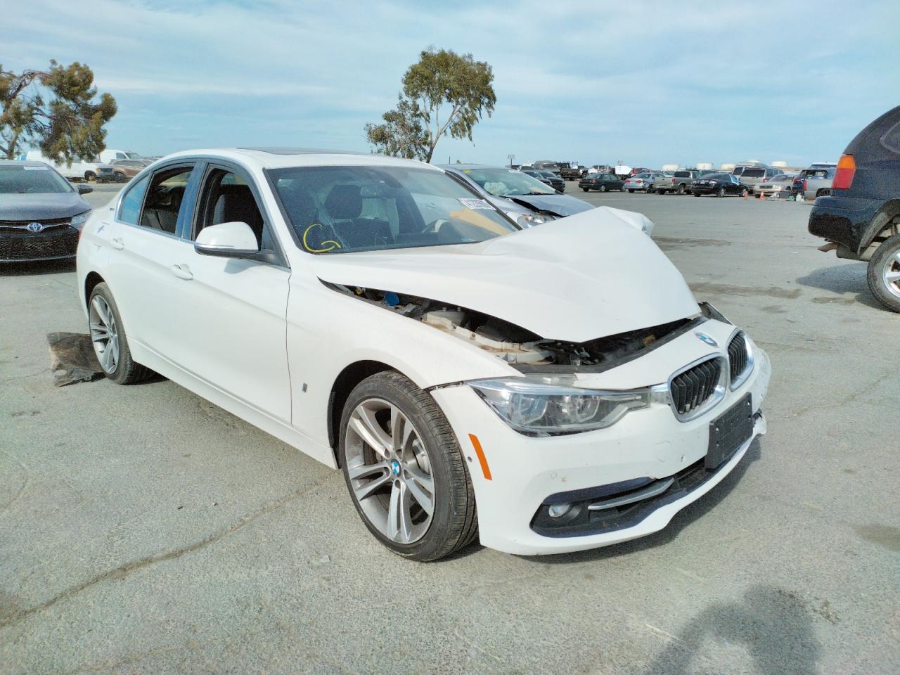 BMW 330E 2017 with VIN WBA8E1C30HA030098 - Photo from auction