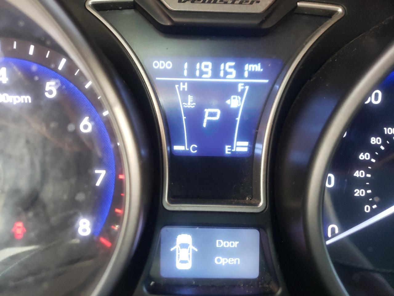 Photo 8 from auction – 2014 HYUNDAI VELOSTER T with VIN KMHTC6AE2EU186444