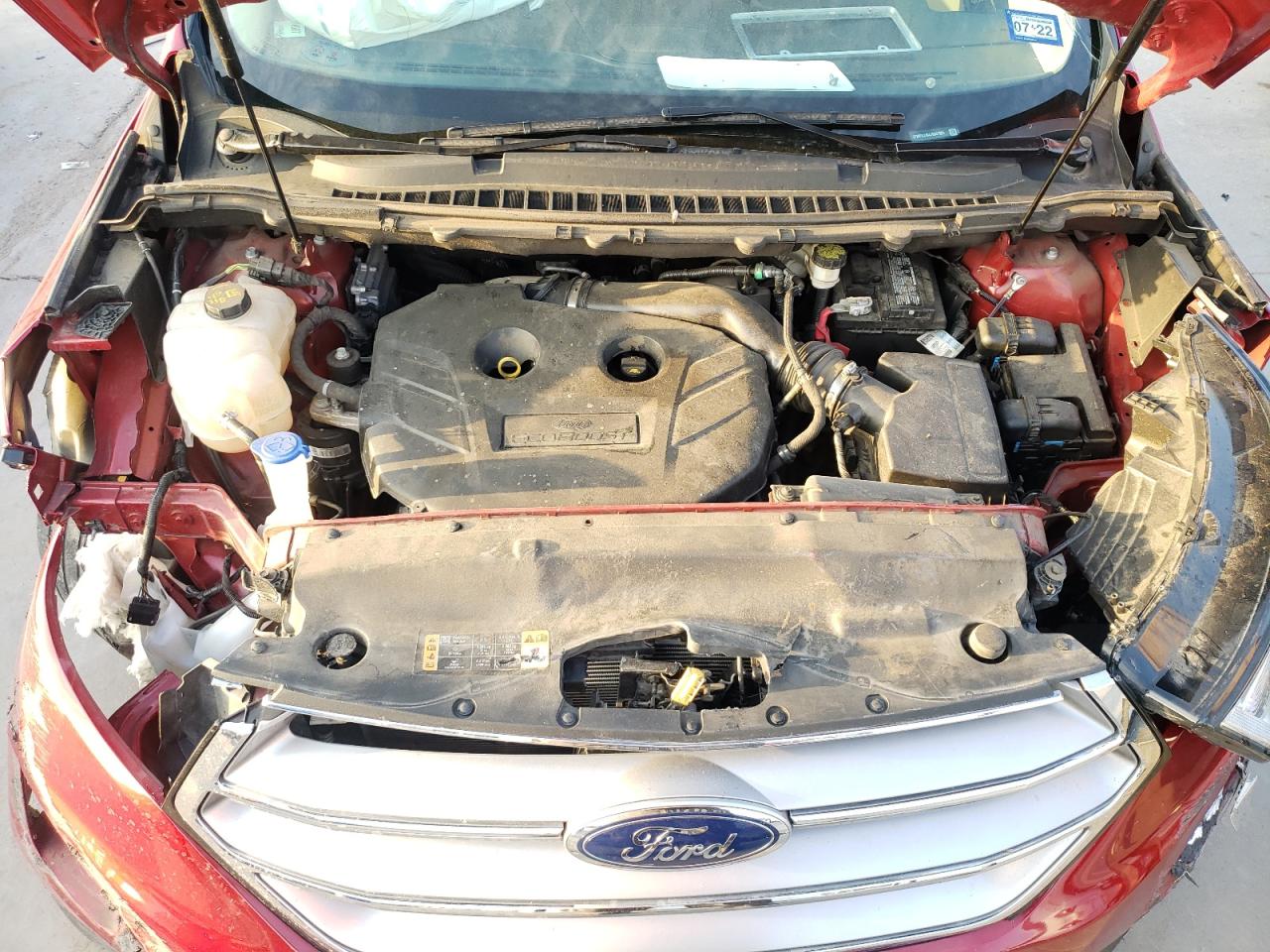Photo 7 from auction – 2018 FORD EDGE SEL with VIN 2FMPK3J94JBB47991