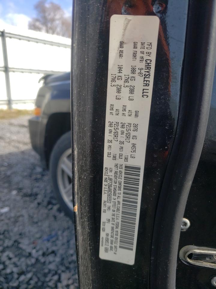 Photo 10 from auction – 2008 JEEP PATRIOT SP with VIN 1J8FF28W08D565553