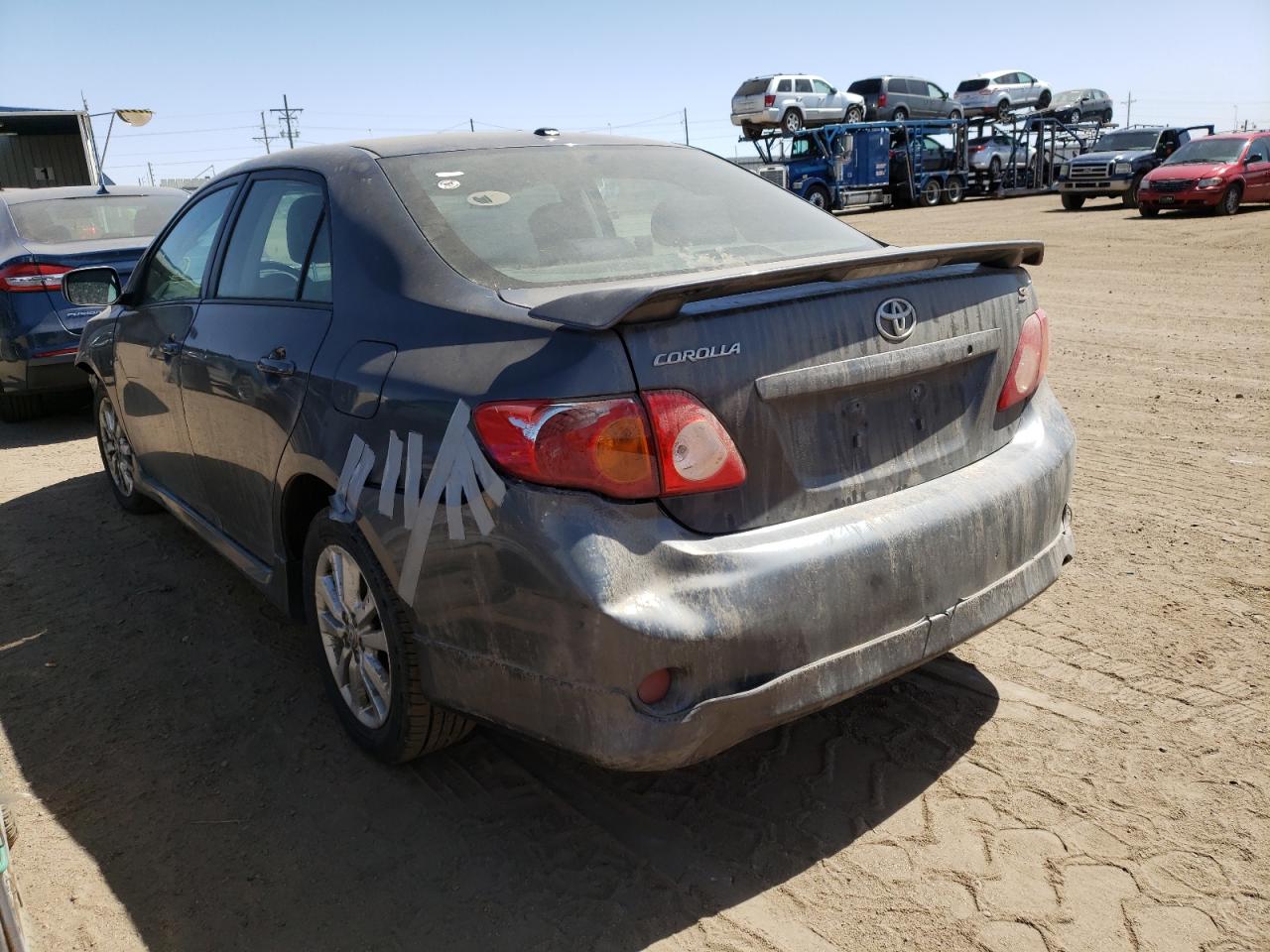 Photo 3 from auction – 2009 TOYOTA COROLLA BA with VIN 2T1BU40E89C181108