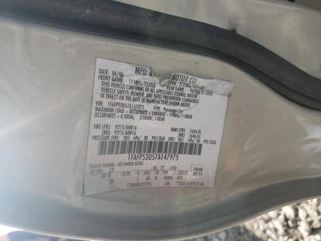 Photo 10 from auction – 2007 FORD TAURUS SE with VIN 1FAFP53U57A147975