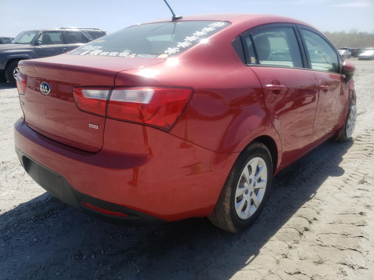 Photo 4 from auction – 2013 KIA RIO LX with VIN KNADM4A33D6292300