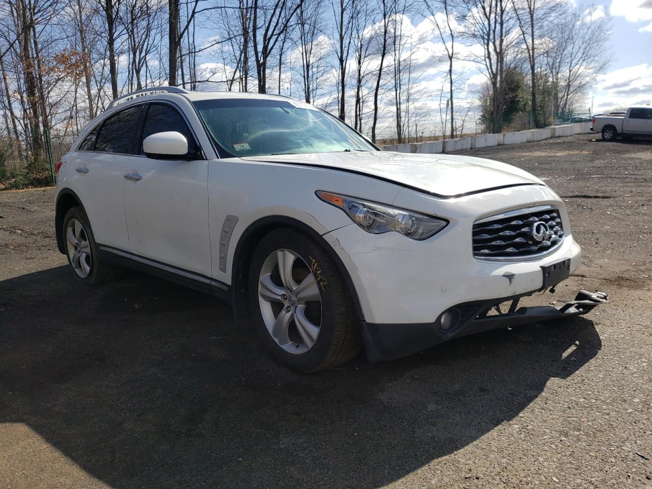 INFINITI FX35 2009 with VIN JNRAS18W49M159140 - Photo from auction